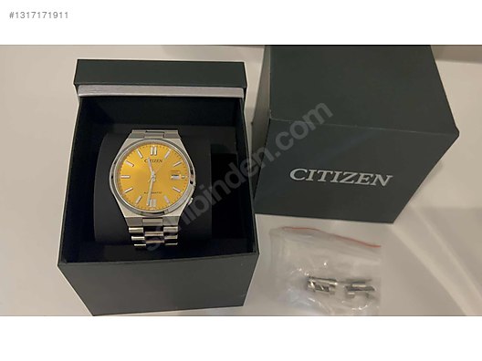 Citizen / Citizen Tsuyosa NJ0150 81Z Sarı Kadran Otomatik Saat
