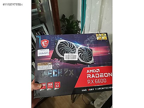 中古】 MSI Radeon RX 6600 MECH 楽ちん 2X 8G グラフィックスボード【箱有り】