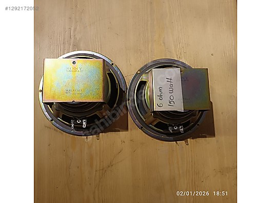 SONY 18 CM BASS HOPARLORLERI on sahibinden.com - 1292172052