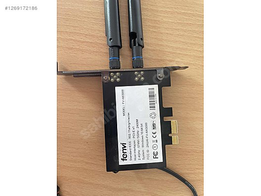 Fenvi ax300 wifi bluetooth modül - Ağ Adaptörü ilanları uygun fiyatlarıyla sahibinden.com'da