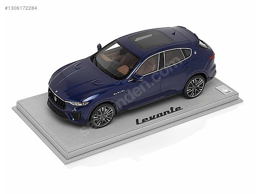 Maserati Levante ミニカー 1/18 ダークブルー BBR Diecast Model 1:18 Maserati Araba - 1306172284