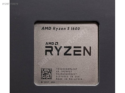 RYZEN 5 1600 Six-Core sahibinden.comda - 1297172579