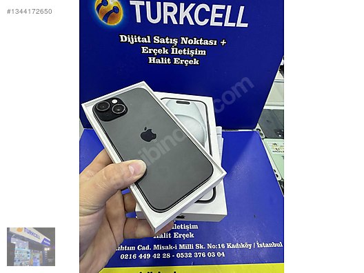 Model Rpn Apple / iPhone 15 / HALİT ERÇEK İLETİŞİMDEN 1 HAFTALIK 15 128GB DEVİR 8 ...