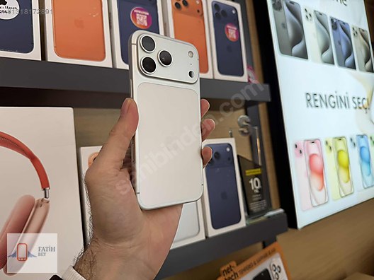 Apple / iPhone 17 Pro Max / İPHONE 17 PRO MAX PAZARLIKSIZ FİYAT