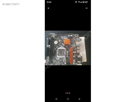 İkinci El ve Sıfır Alışveriş / Bilgisayar / Masaüstü / Donanım / Anakart