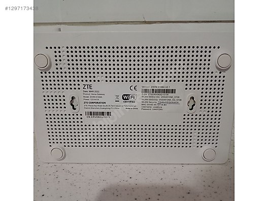 ZTE ZXHN H168A 1200 Mbps 2.4Ghz 5GHz VDSL2 Modem[Tum Operatorler
