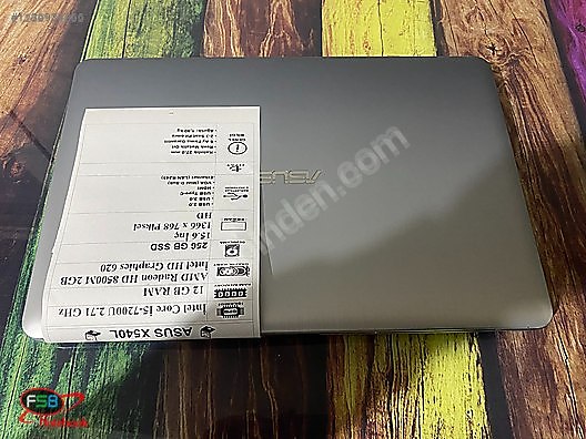 Asus / Asus X540L i5 7. Nesil 12 GB RAM 256 GB SSD 2. el Notebook