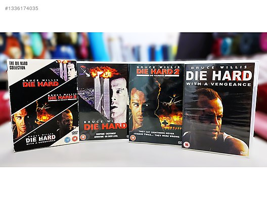 Die Hard Collection (Zor Ölüm 1-2-3) DVD Box Set - Yabancı DVD