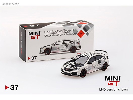 Mini GT Honda Civic Type R FK8 ArtCar Manga 2018 Paris Auto Show