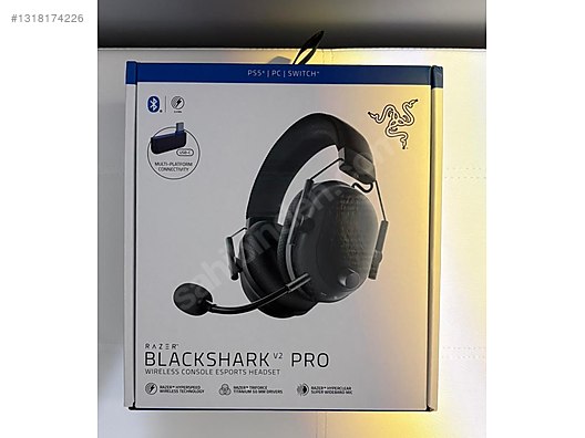 Razer BlackShark V2 Pro (2024) for PlayStation Siyah - Kablosuz