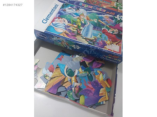İkinci El Disney Puzzle - Clementoni SuperColor Maxi 24 Parça Puzzle ...