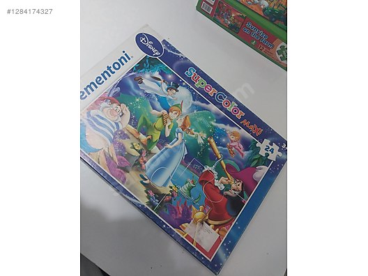 İkinci El Disney Puzzle - Clementoni SuperColor Maxi 24 Parça Puzzle ...