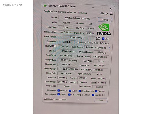 Used & Brand New Items / Computers / Desktops / Desktop Components / Graphics Cards