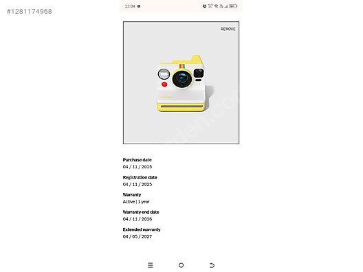 Used & Brand New Items / Cameras & Photographic Equipment / Analogue Film Cameras / Instant Camera