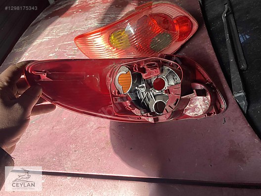 PEUGEOT 206 SEDAN SAĞ ARKA STOP LAMBASI görseli 5