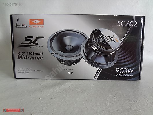Hoparlör / Midrange / Cadence SC602 16 cm 900 Watt Midrange