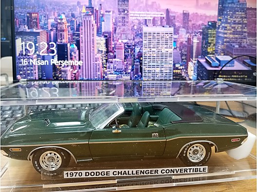 GreenLight Diecast Model 1:18 Dodge Araba - 1314175447
