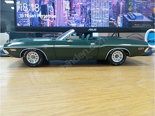 ワイルドスピード1970 Dobge challenger 1/18開封済 1970 Dodge Challenger 1:18 Diecast on sahibinden.com - 1314175447
