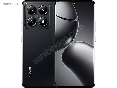 【新品未開封】Xiaomi 14T Pro Titan Black 512GB 512 GB Siyah Xiaomi 14T Pro Cep Telefonu - 1312175466