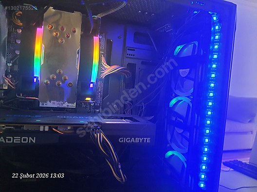 AMD RYZEN7 işlemci 5700X 8X16 ÇEKİRDEK 32MB 4600MHZ SORUNSUZ on