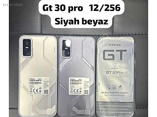 256 GB Siyah Infinix GT 30 Pro Cep Telefonu - 1315175530
