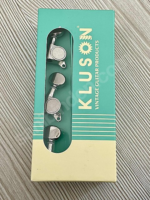 Kluson Germany 6 Line Locking Kilitli Akort Burgu Seti Tuners