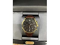 Sıfır ayarında az kullanıldı orjinal fosil erkek saat