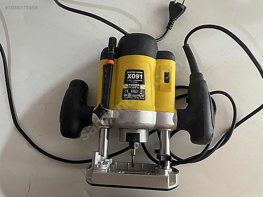 Power plus router 1200 watt x091 model - İkinci El Elektrikli Planya ...
