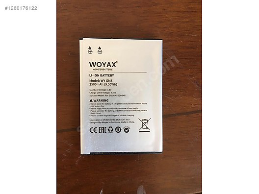 İkinci El ve Sıfır Alışveriş / Cep Telefonu & Aksesuar / Yedek Parça / Batarya