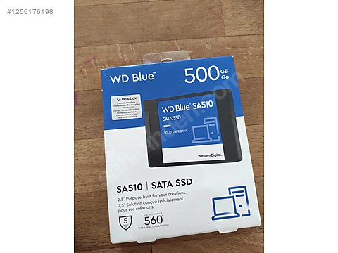 WD Blue SA510, WDS500G3B0A, 500GB, 560/510, 3D NAND, 2,5