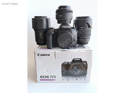 DSLR Canon EOS 77D Canon EOS 77D Body Canon 18-135mm IS