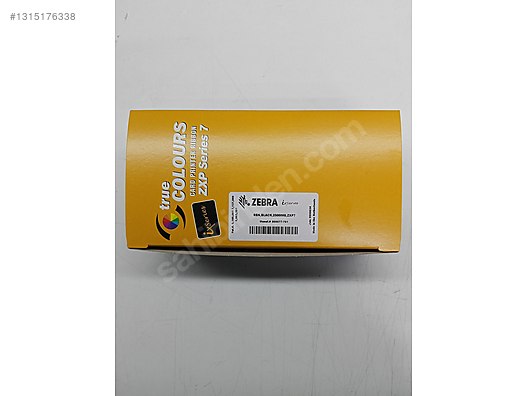 Termal Ribon / ZEBRA ZXP SERIES 7 SİYAH RIBBON 2500IMG sahibinden