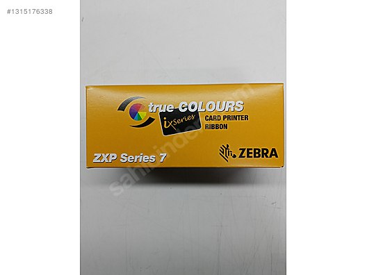 Termal Ribon / ZEBRA ZXP SERIES 7 SİYAH RIBBON 2500IMG sahibinden