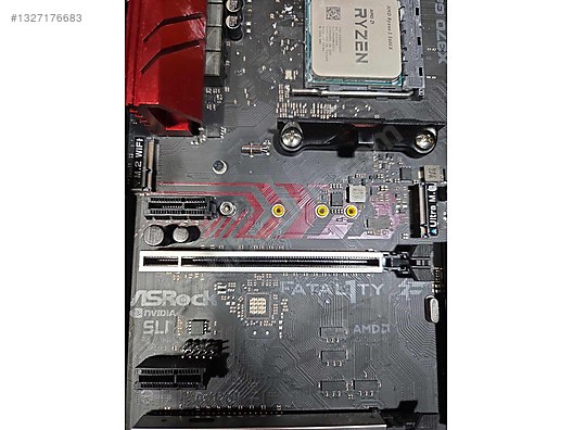 Asrock x370 gaming K4 AM4 DDR4 ATX ANAKART + AMD RYZEN 5 5600X