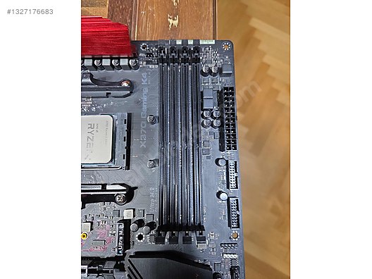 Asrock x370 gaming K4 AM4 DDR4 ATX ANAKART + AMD RYZEN 5 5600X