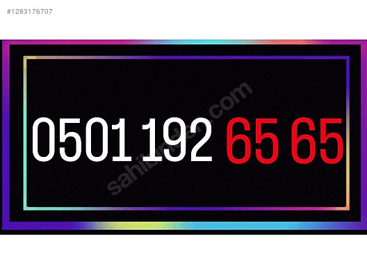 İkinci El ve Sıfır Alışveriş / Cep Telefonu & Aksesuar / Numara / Taraftar Numarası