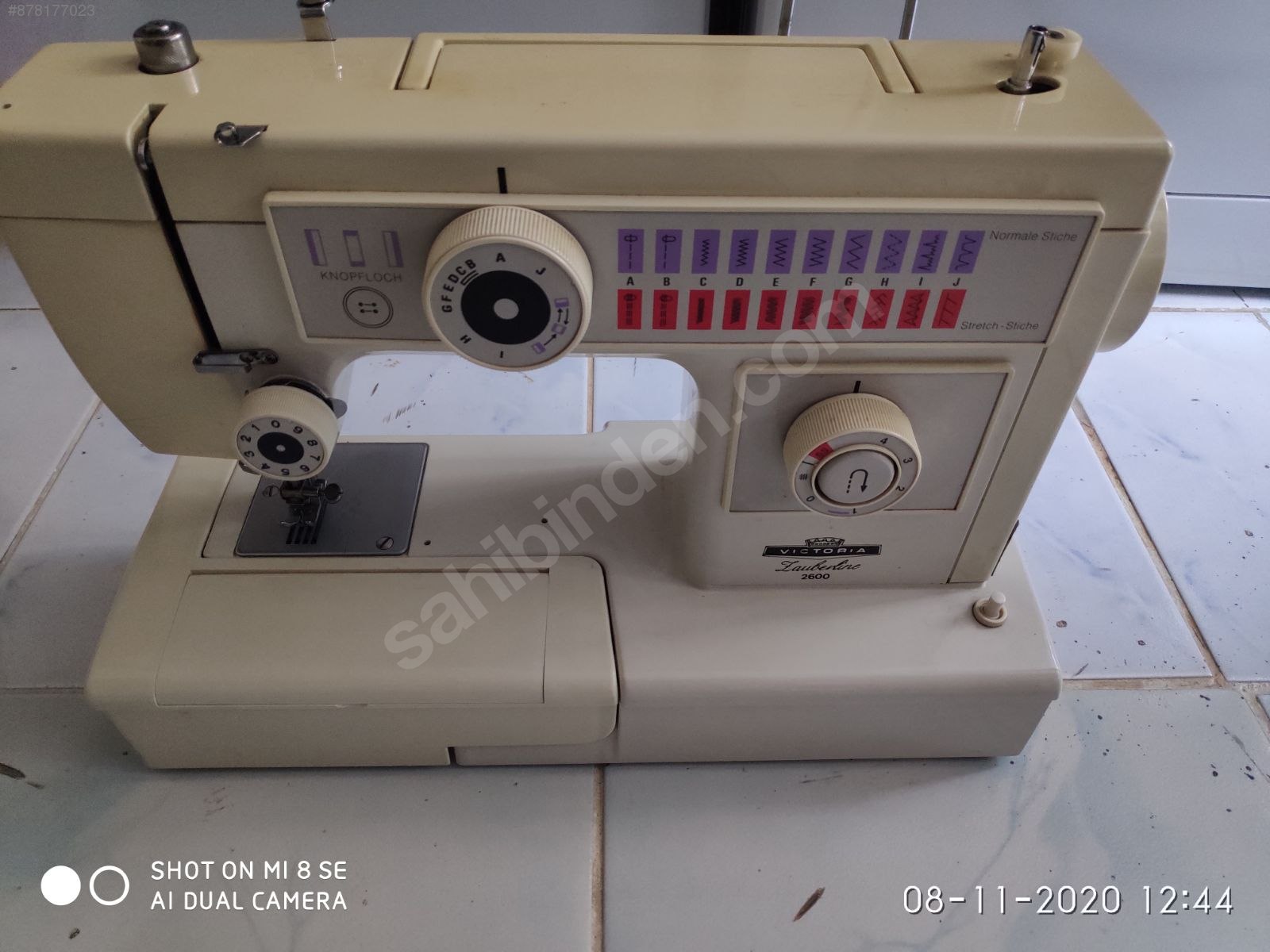 ALMAN MALI DİKİŞ VE NAKIŞ MAKİNASI Victoria Dikiş Makinesi ve Küçük