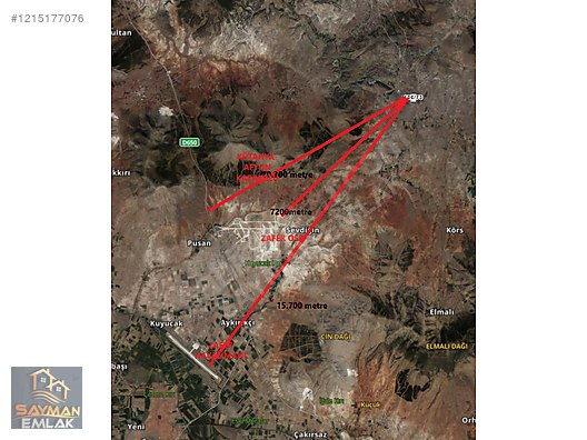 SAYMAN'DAN ZAFER OSB'YE YAKIN YATIRIMLIK TARLA #1215177076