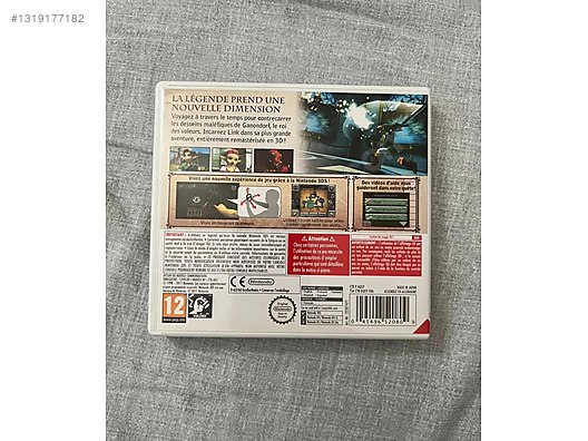 Zelda ocarina of time Nintendo 3ds nadir kitapçık koleksiyonluk