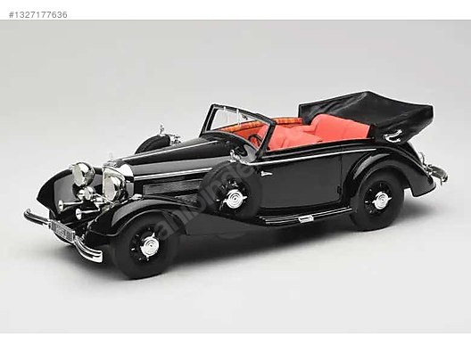 CNR/ 1:18 Mercedes-Benz 540K Cabriolet Black 1936 - Cult Scale on