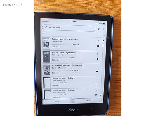 Kindle Paperwhite 12. Nesil Signature Edition Reklamsız - Amazon