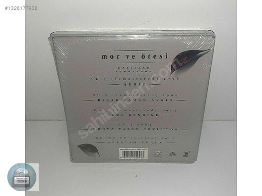 Rock / mor ve ötesi 1996 2004 kayıtlar 5 CD box ücretsiz kargo on