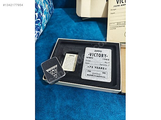 Zippo WWII 75th Anniversary Victory - Çelik Kasa (07052/40000