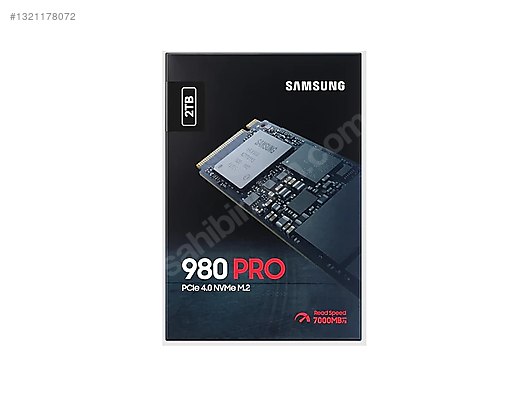 Samsung 980 PRO M.2 NVMe SSD 2TB 7000/5000 MB/s sahibinden.comda