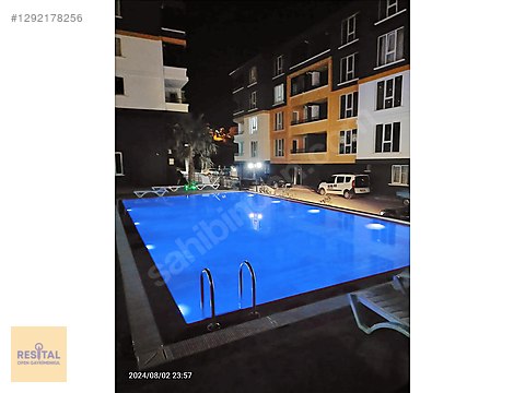 DENİZ MANZARALI HAVUZLU SİTEDE EŞYALI KİRALIK DAİRE