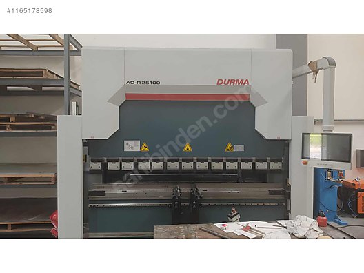 Durma Adr 25100 sıfır abkant - Metal İşleme Endüstri Makineleri ...