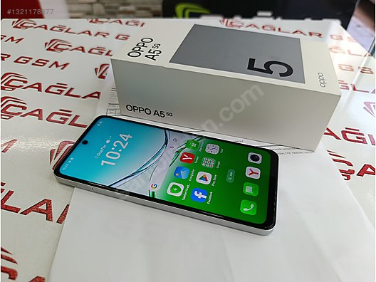 256 GB Beyaz Oppo A5 5G Cep Telefonu - 1321178877