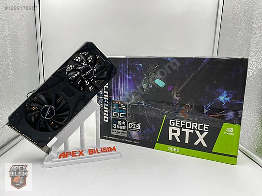 Galax Galakuro RTX 3060 1 Click OC 12 GB 192 BİT SIFIR GİBİ KART