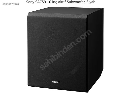 Sony sacs9 subwoofer - İkinci El Sony Subwoofer (Ev Tipi) Hoparlör