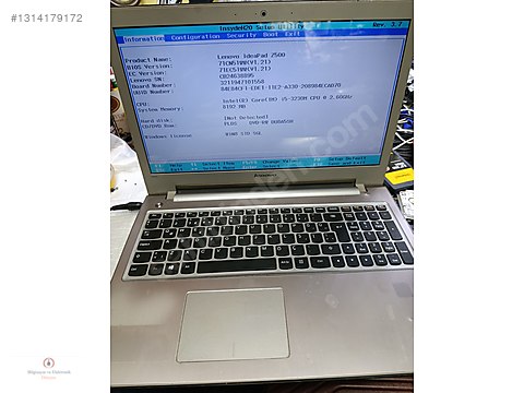 Lenovo / Lenovo Ideapad Z500 Intel i5-3230m 8 Gb Ram Gt740M 15.6